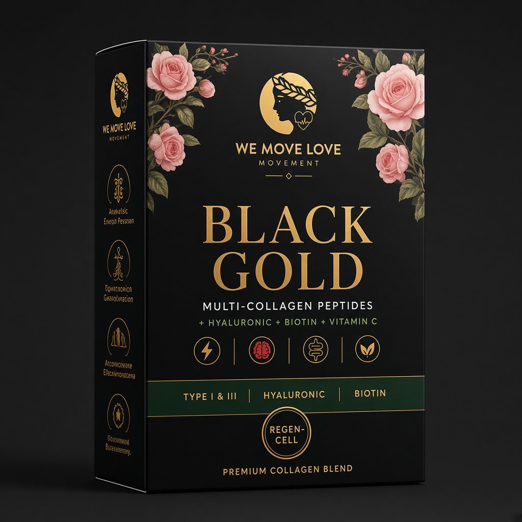 Black Gold Multi-Collagen Peptides